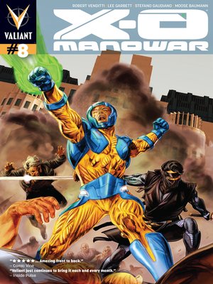 cover image of X-O Manowar (2012), Issue 8